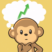 Rocket Ship Money GIF by Wise Monkey Meme