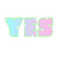 rainbow yes Sticker by Missguided