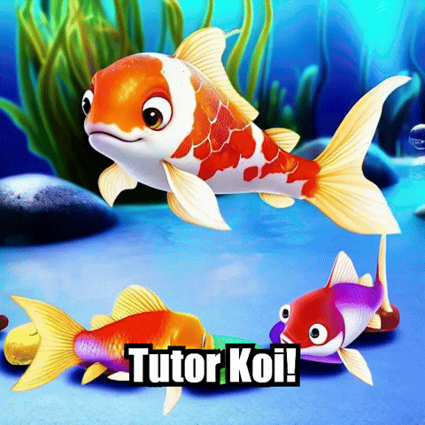Koi Fish Education GIF by TheConfishius