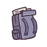 Illustration Typography Sticker