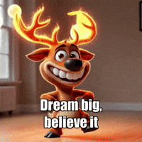 Dream Big Believe It GIF by elkijahspark