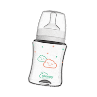SleepyBottle baby bottle parenting babyfood Sticker