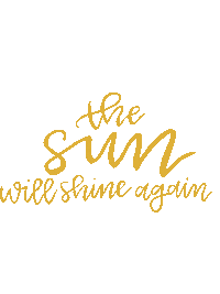 lava36 sparkle glow hope sun will shine Sticker