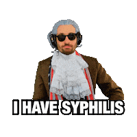 Benjamin Franklin Sti Sticker