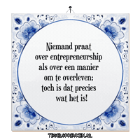 Focus Wijsheid Sticker by Tegelspreuken.nl