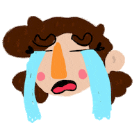 masolfunes sad cry emotions chicadelosrulos Sticker