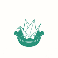 josienorton illustration origami josienorton GIF