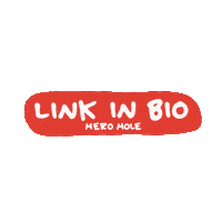 Link In Bio Sticker by Mero Mole