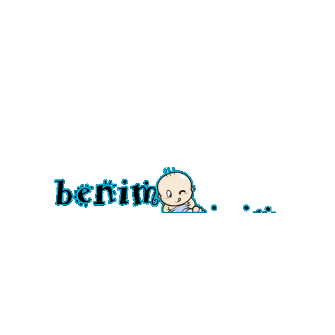 benimizim ayak izi el izi benimizim benim izim Sticker