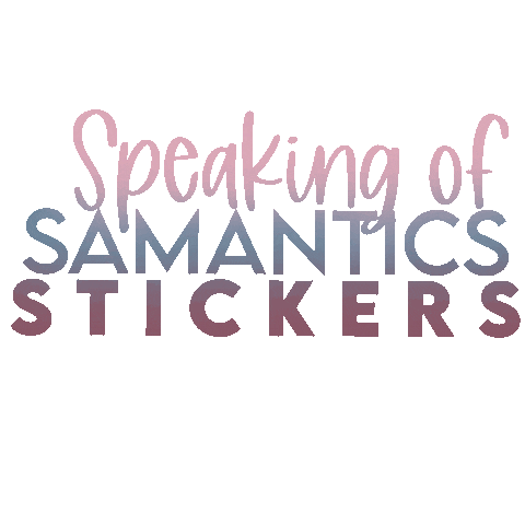 Speech Therapy Sticker