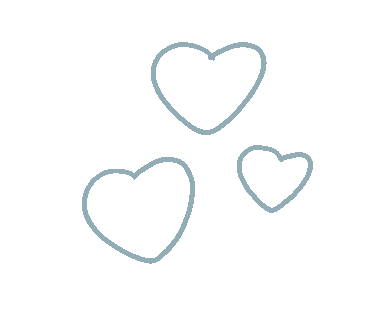 In Love Hearts Sticker