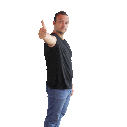 Ok Thumbs Up Sticker by blinkcut