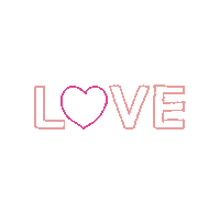 In Love Wow Sticker