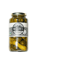 Dill Pickles Pickle Jar Sticker by McClure's Pickles