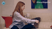Stacey Sleeps Over GIF