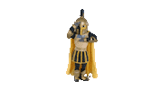 Happy Blue And Gold Sticker by UNCG