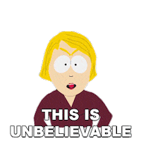 This Is Unbelievable Sticker by South Park