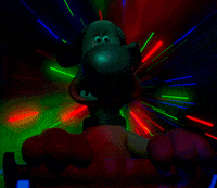Glow Time Travel GIF by Aardman Animations
