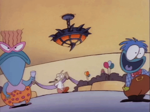 rockos modern life nicksplat GIF