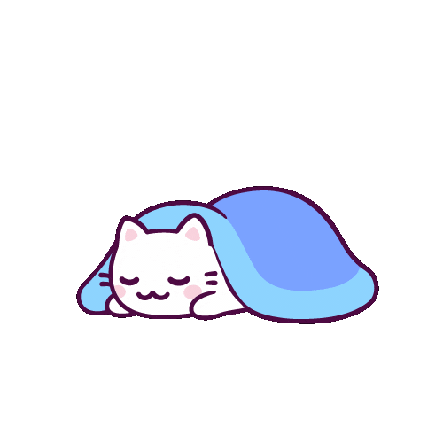 Tired Cats Sticker by pyfahealth