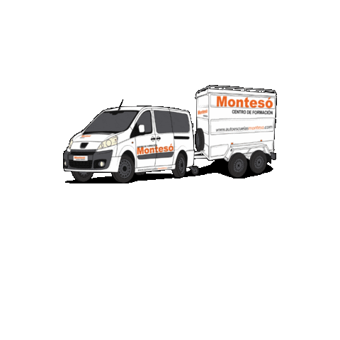 Car Driving Sticker by Montesó