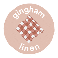 Gingham Makers Gonna Make Sticker by The Fabric Store