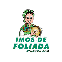 aturuxa festa folk galicia galego Sticker