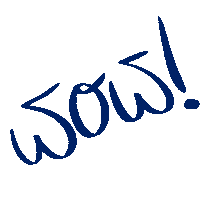 Typography Wow Sticker by HHLA