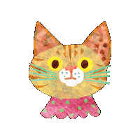 Cat Ribbon Sticker