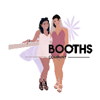chicboothsco party photobooth chic chicbooths Sticker