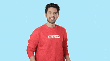 Celebrity gif. Armaan Malik pumps his fists back and pulls his torso forward while saying, "Yeah!' in sync with the rhythm. 