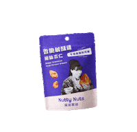 NuttyNutsNuttyNuts 堅果 腰果 風味杏仁 杏仁果 Sticker
