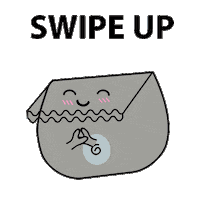 Seko Swipe Up Sticker by Boxy Pens