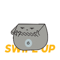 Seko Swipe Up Sticker by Boxy Pens
