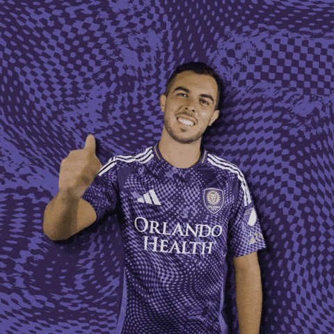 Soccer Thumbs Up GIF by Orlando City SC