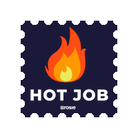 Job Sticker by We Are Rosie