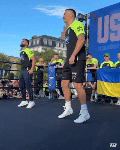 Happy Oleksandr Usyk GIF by Top Rank Boxing