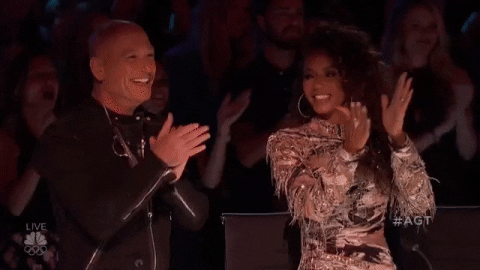 standing ovation yes GIF by America's Got Talent