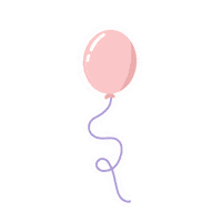 pamakamu girl birthday happy birthday balloon Sticker