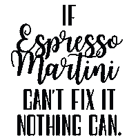Espresso Martini Fun Sticker by Marsmarketeers
