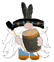 Native American Gnome Sticker