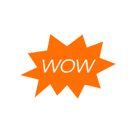 Oh My God Wow Sticker by Gebrüder Weiss