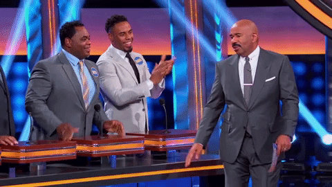 celebrity family feud GIF by ABC Network