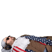 Waking Wake Up Sticker