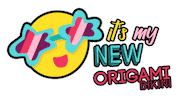 origamibikini new beach emoji bikini Sticker