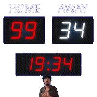 34 Away Sticker