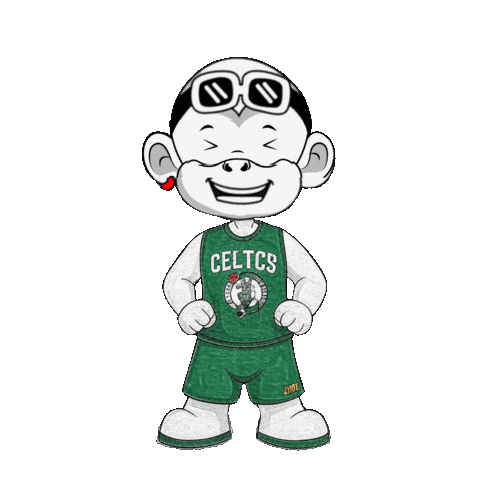 Smile And Laugh Basketball Funny Sticker by Zhot