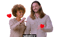 In Love Heart Sticker by Salon Line