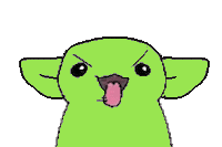 Tongue Goblin Sticker by Cry Time