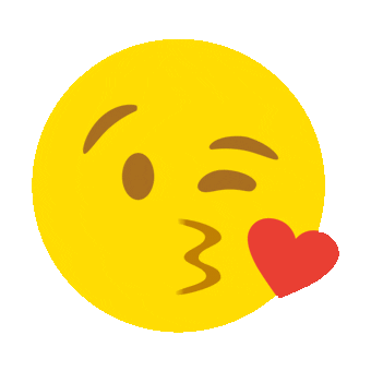 Wink Kiss Sticker by imoji